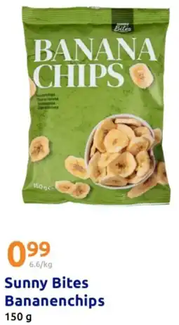 Action Sunny Bites Bananenchips Angebot