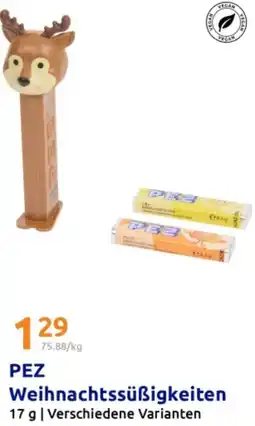 Action PEZ Weihnachtssüßigkeiten Angebot