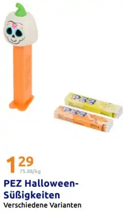 Action PEZ Halloween Süßigkeiten Angebot
