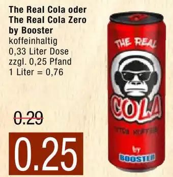 Marktkauf The Real Cola oder The Real Cola Zero by Booster Angebot