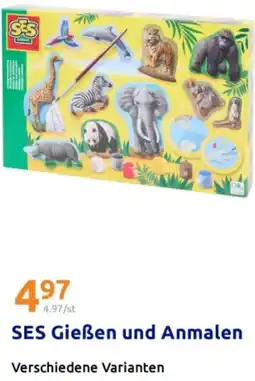 Action SES Gießen und Anmalen Angebot