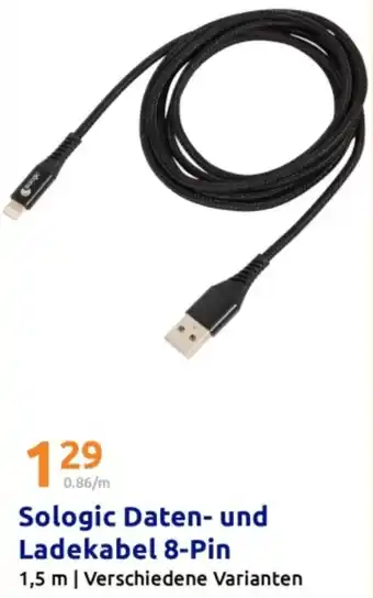 Action Sologic Daten- und Ladekabel 8-Pin Angebot