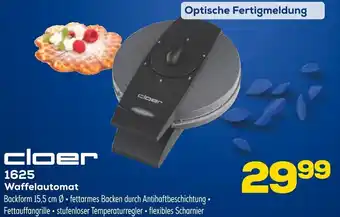 Euronics cloer 1625 Waffelautomat Angebot