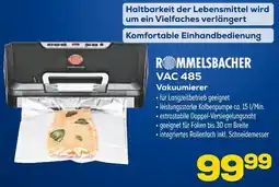 Euronics ROMMELSBACHER VAC 485 Vakuumierer Angebot