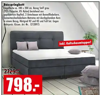 Möbel Mahler Boxspringbett Angebot