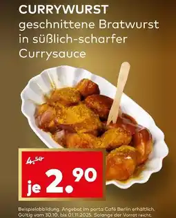 porta Currywurst Angebot