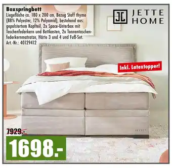 Möbel Mahler Jette home boxspringbett Angebot