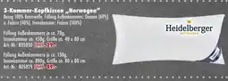 Möbel Mahler Heidelberger bettwaren 3-kammer-kopfkissen „norwegen“ Angebot