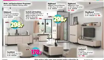 Möbel Mahler Wohn- und speisezimmer-programm Angebot