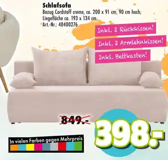 Möbel Mahler Schlafsofa Angebot