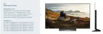 Euronics Lg 4k oled evo ai tv oled evo c5-serie Angebot
