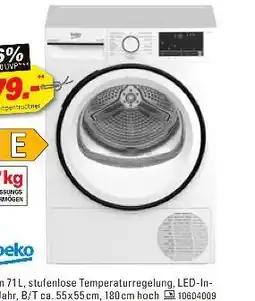 Höffner Beko wärmepumpentrockner „b3t41230“ Angebot