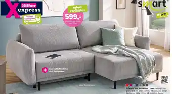 Höffner ecksofa mit funktion 'tori'