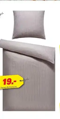 Höffner Damast-bettwäsche „stripe“ Angebot