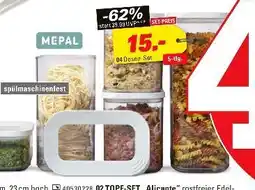 Höffner Mepal aufbewahrungsdosen-set „modula“ Angebot