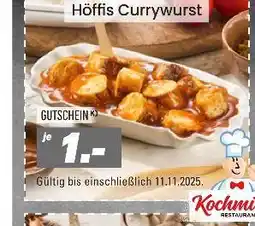 Höffner Höffis currywurst Angebot