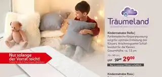 Matratzen Concord Träumeland kindermatratze stella Angebot