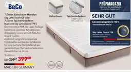 Matratzen Concord Beco 7-zonen kaltschaum-matratze sky latextouch ks oder tfk Angebot