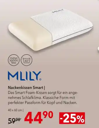 Matratzen Concord Mlily nackenkissen smart Angebot