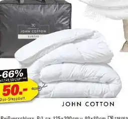 Höffner John cotton duo-steppbett „royal“ Angebot