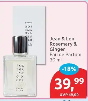 Budni Jean & len rosemary & ginger Angebot