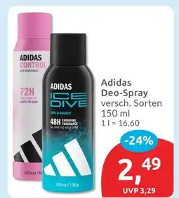 Budni Adidas control deo-spray Angebot
