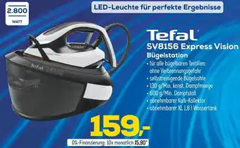 Euronics Tefal SV8156 Express Vision Bügelstation Angebot