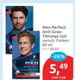 Budni Schwarzkopf men perfect anti-grau-tönungs-gel Angebot