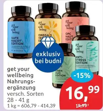 Budni Get your well being gute nacht edition Angebot