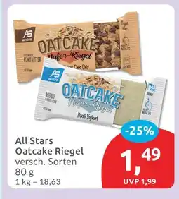 Budni All stars oatcake hafer-riegel Angebot