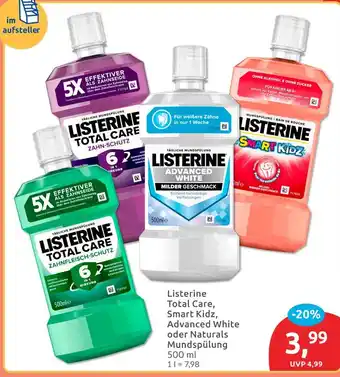 Budni Listerine total care zahn-schutz Angebot