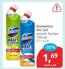 Budni Domestos wc gel lime fresh Angebot
