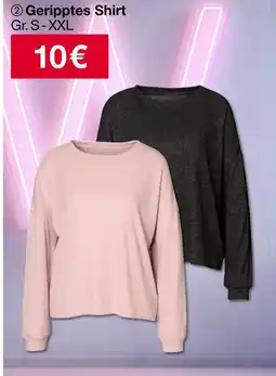 Woolworth Geripptes shirt Angebot