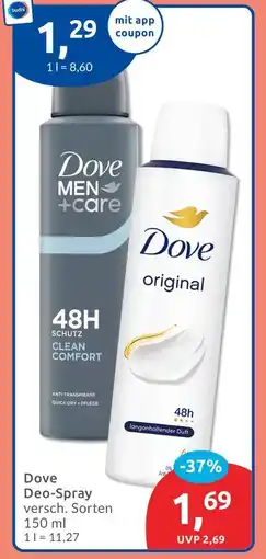 Budni Dove dove men+care deo-spray Angebot