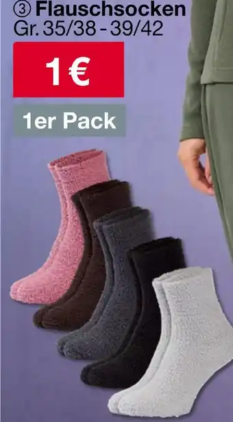 Woolworth Flauschsocken Angebot