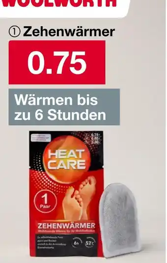 Woolworth Heat care zehenwärmer Angebot