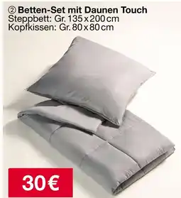 Woolworth Betten-set mit daunen touch Angebot