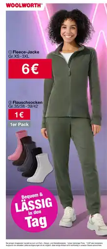 Woolworth Fleece-jacke Angebot