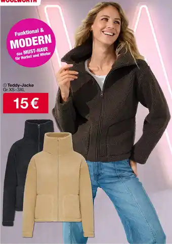 Woolworth Teddy-jacke Angebot
