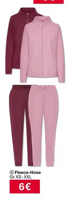 Woolworth Fleece-hose Angebot