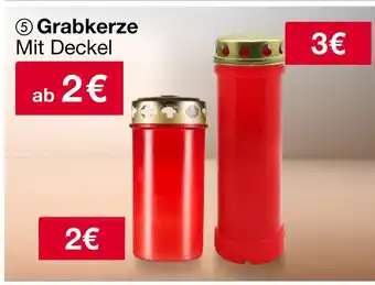 Woolworth Grabkerze mit deckel Angebot