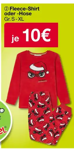 Woolworth Fleece-shirt Angebot