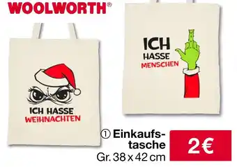 Woolworth Einkaufstasche Angebot