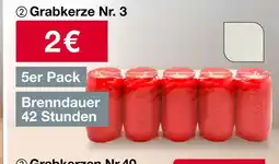 Woolworth Grabkerze nr. 3 Angebot