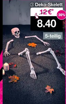 Woolworth Deko-skelett Angebot