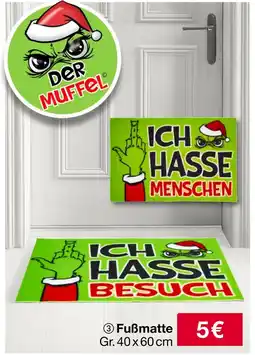 Woolworth Fußmatte Angebot