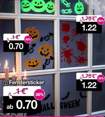 Woolworth Woolworth fenstersticker kürbis Angebot