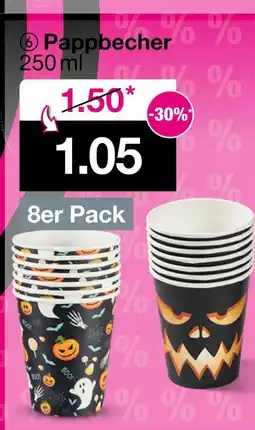 Woolworth Pappbecher Angebot