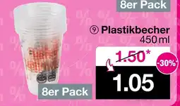 Woolworth Plastikbecher Angebot