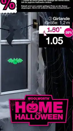 Woolworth Girlande Angebot